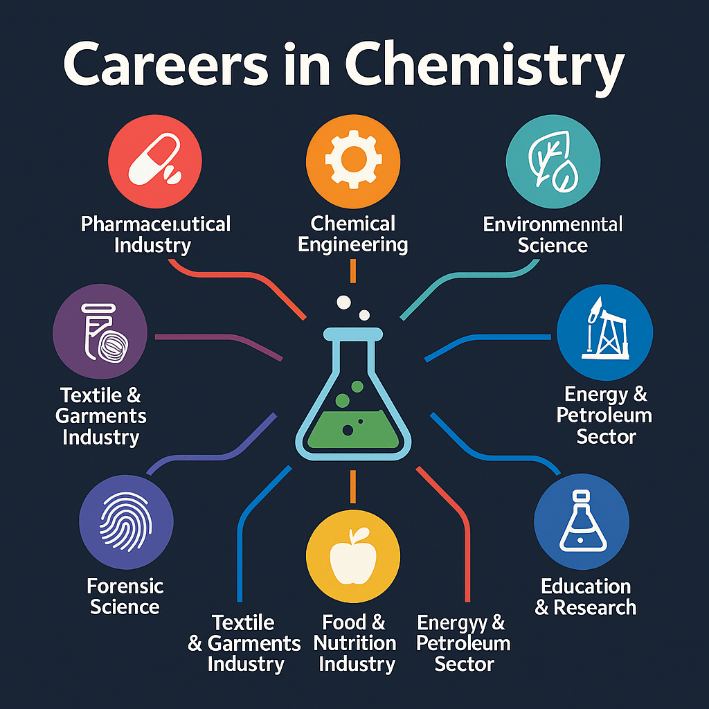 রসায়ন শিখলে কোন কোন বিষয়ে ক্যারিয়ার গড়ে তোলা যাবে?